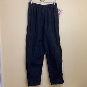 Vintage LL Bean NWT Deadstock Supplex Nylon Double Side Zip Side Hiking Pants L